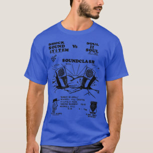 Camiseta Soul II Soul Soundclash 80s Flyer Art