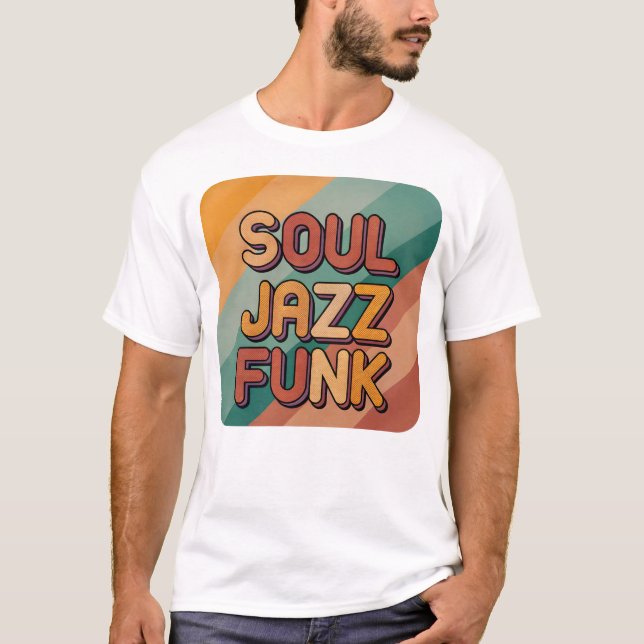 Camiseta Soul Jazz Funk 70's (Frente)