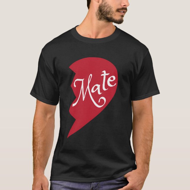 Camiseta Soul Mate Long Sleeve Shirts Que Correspondem Ao C (Frente)