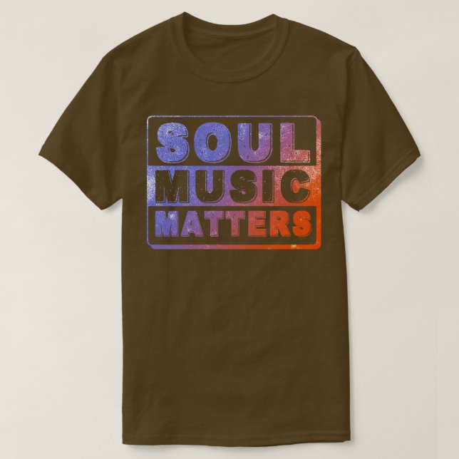 Camiseta Soul Music Importa (Frente do Design)