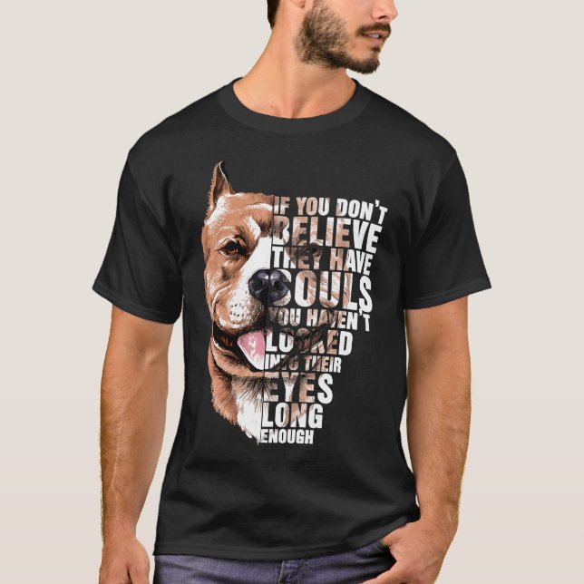 Camiseta Soul Pitbull Eu Adoro O Cachorro Pitbull (Frente)