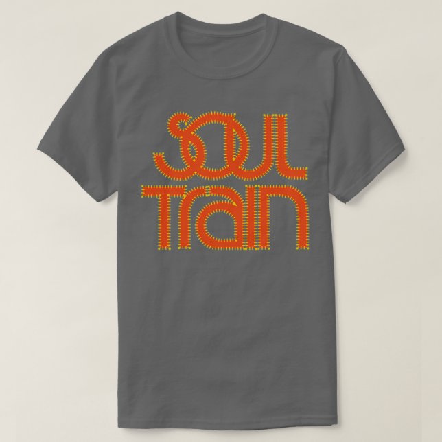 Camiseta Soul Train 70s Fan Art (Frente do Design)