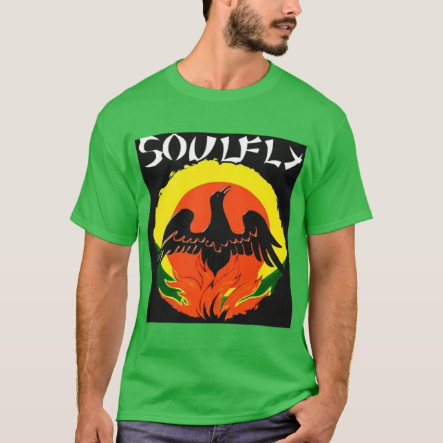 Camiseta soulfly vintage (Frente)
