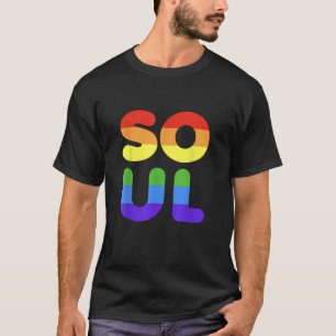 Camiseta Soulmate Correspondente com o Valente do Casal Lés