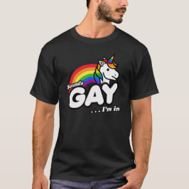 CAMISETA SOUNDS GAY EU TOU DENTRO