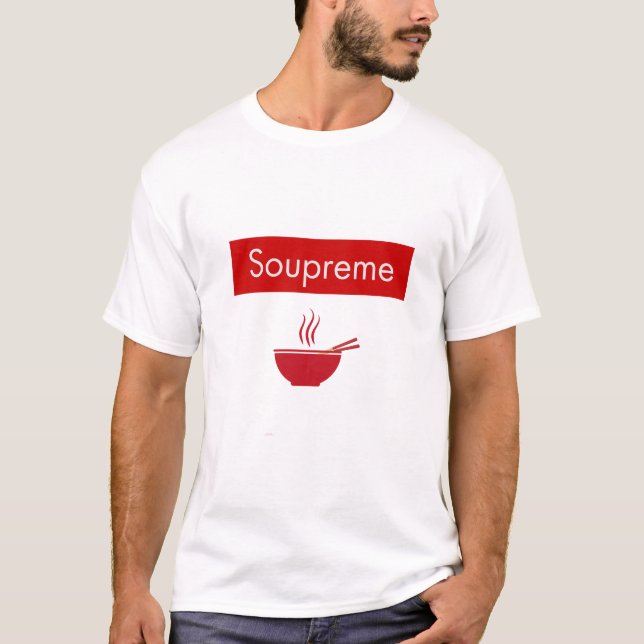 Camiseta Soupreme, camisa de amante, camisa de mac (Frente)
