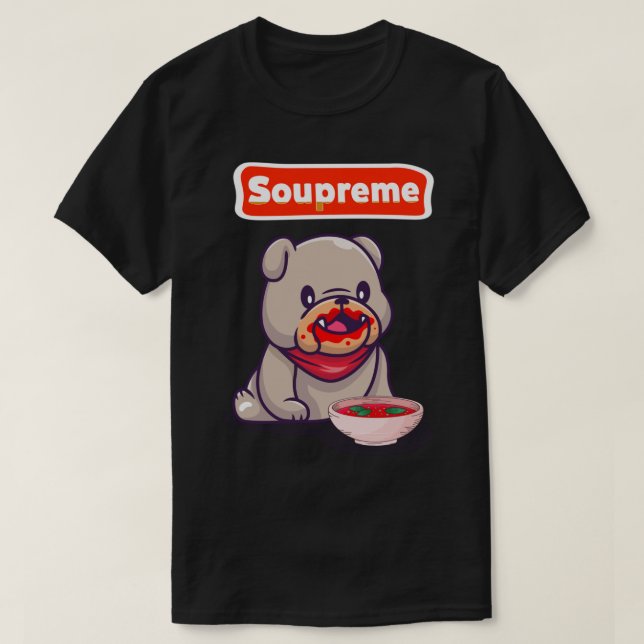 Camiseta soupreme Good Soup Come soup sete 1 (Frente do Design)