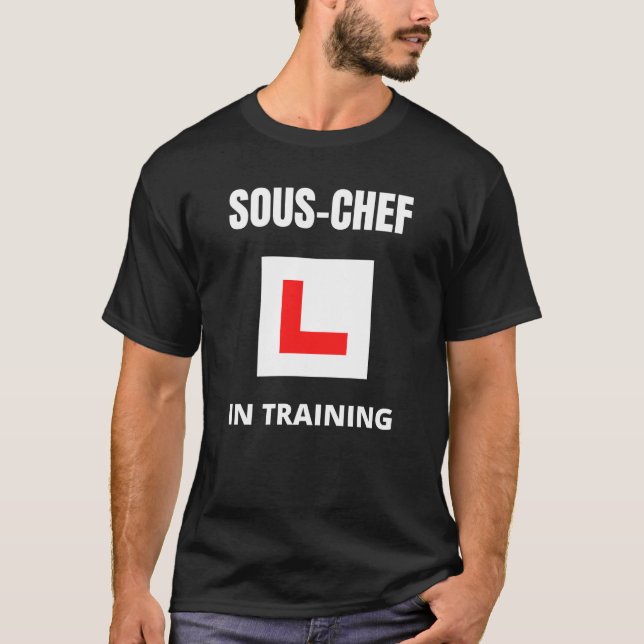 Camiseta Sous-Chef em formação (Frente)