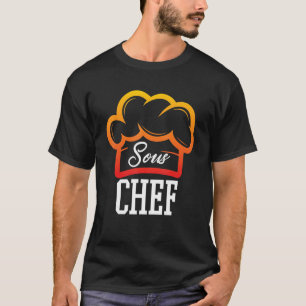 Camiseta Sous Chef Professional ou Home Cook