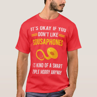 Camiseta Sousaphone do Hobby do Smart Pessoas