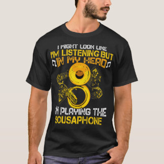 Camiseta Sousaphone Player Marching Band Gift Men Tuba Sous