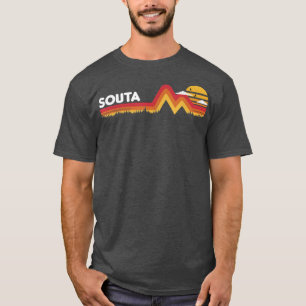 Camiseta Souta Funny Retro Vintage Sunset Souta 80s 90s T-s