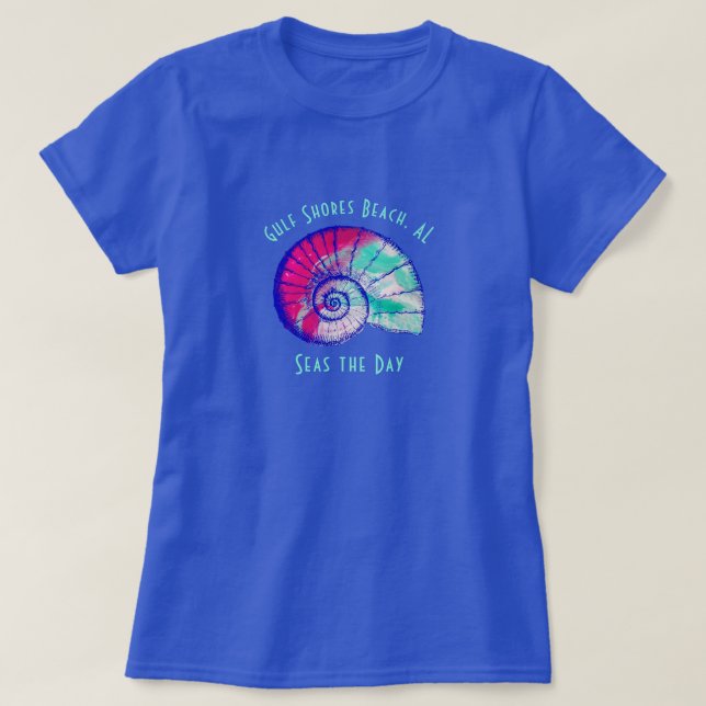 Camiseta South Beach Alabama Seashell T-Shirt (Frente do Design)