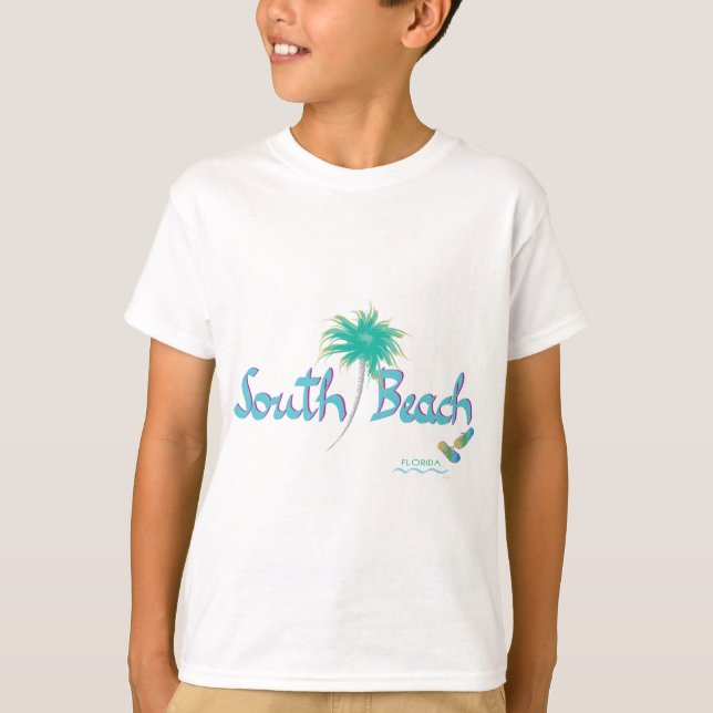Camiseta South Beach, FL (Frente)