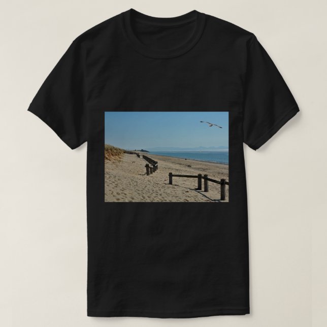 Camiseta South Beach Pwllheli, North Wales (Frente do Design)