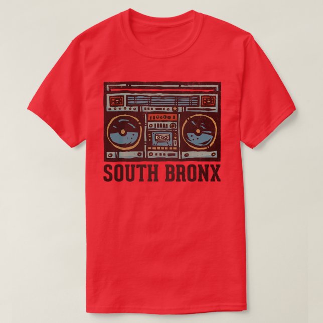 Camiseta South Bronx (Frente do Design)