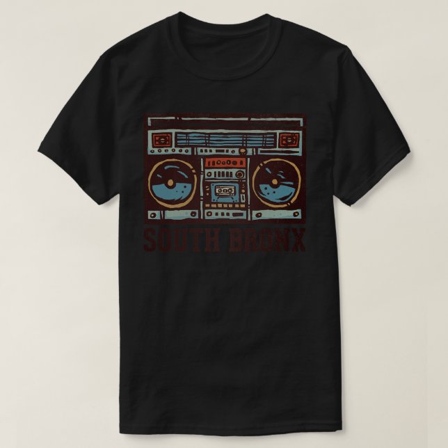 Camiseta South Bronx (Frente do Design)