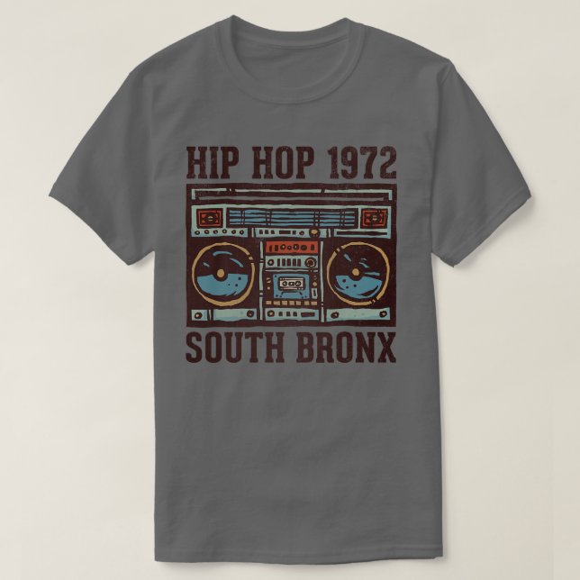 Camiseta South Bronx 1972 (Frente do Design)