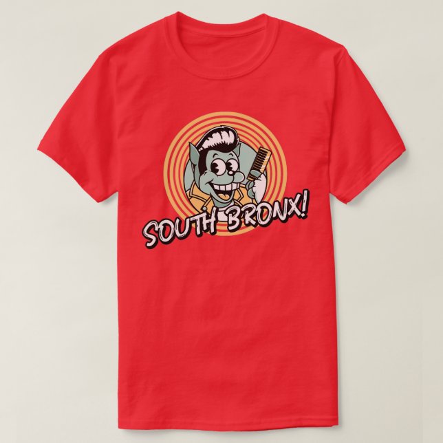 Camiseta South Bronx Barber (Frente do Design)
