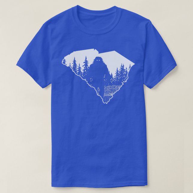 Camiseta South Carolina Bigfoot (Frente do Design)