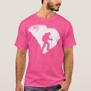 Camiseta South Carolina Hiker Shirt Love Mountain Hike Te