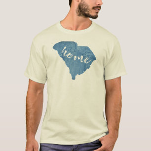 Camiseta South Carolina Home Wood Grain