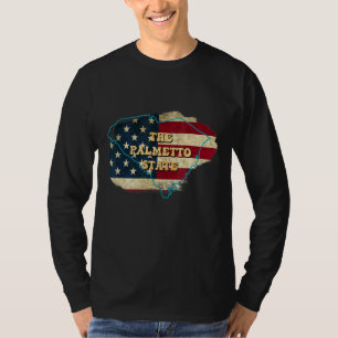 Camiseta South Carolina Sc Us Flag Motto