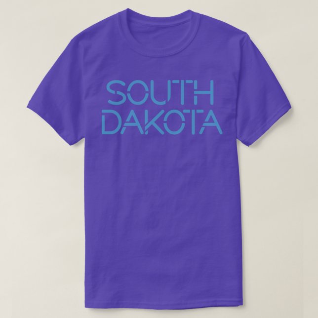 Camiseta South Dakota Blue (Frente do Design)