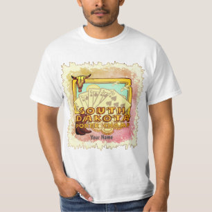 Camiseta South Dakota Poker