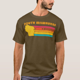 Camiseta South Milwaukee Wisconsin Vintage aflita Souve