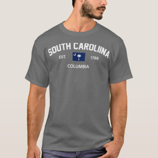 Camiseta South olina Collegiate Preppy