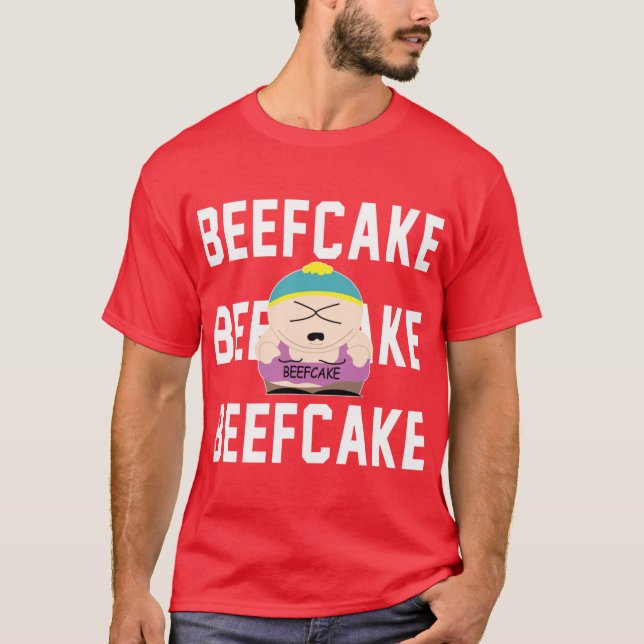 Camiseta South Park Eric Cartman Beefcake shirt etender ret (Frente)