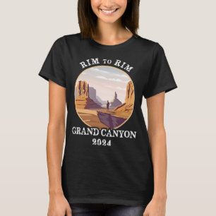 Camiseta South Rim Para North Rim Grand Canyon National Par