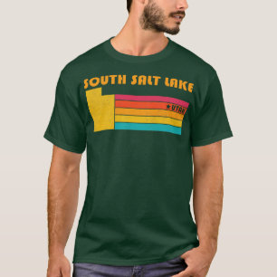 Camiseta South Salt Lake Utah Vintage aflita Souvenir