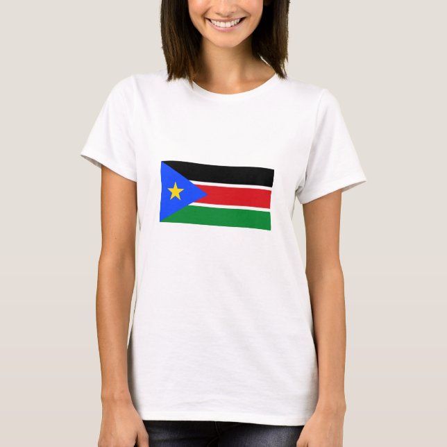 Camiseta South Sudan Flag (Frente)