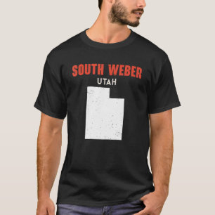Camiseta South Weber Utah EUA State America Viagem Utahan