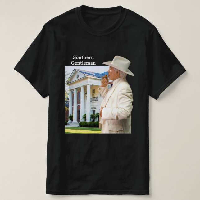 Camiseta Southern Gentleman (Frente do Design)