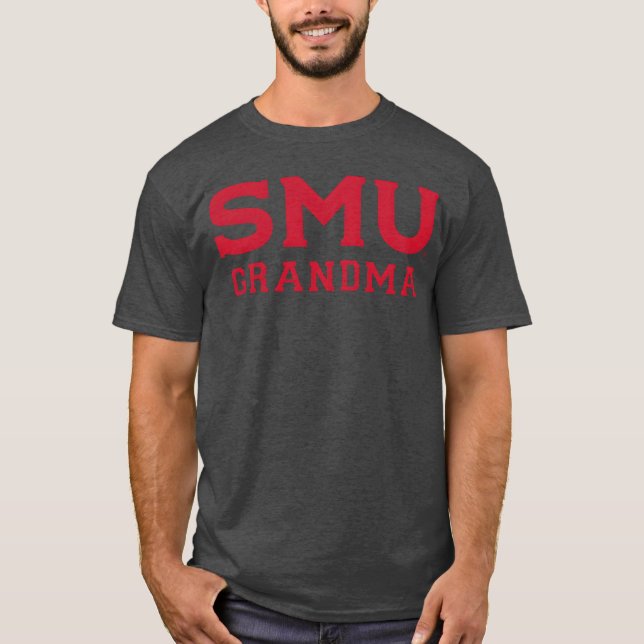 Camiseta Southern Methodist Smu Mustangs Grandma girl (Frente)