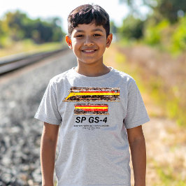 Camiseta Southern Pacific GS-4 Daylight Steam Locomotive
