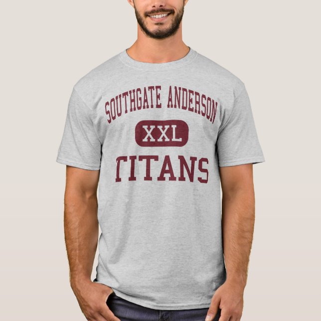Camiseta Southgate Anderson - titã - alto - Southgate (Frente)