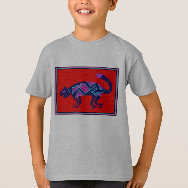 Camiseta Southwest Mimbres Cat (Frente)