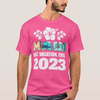 Camiseta Souve das melhores férias da família Maui de 2023