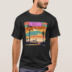 Camiseta Souvenier Turístico da Califórnia em Hollywood