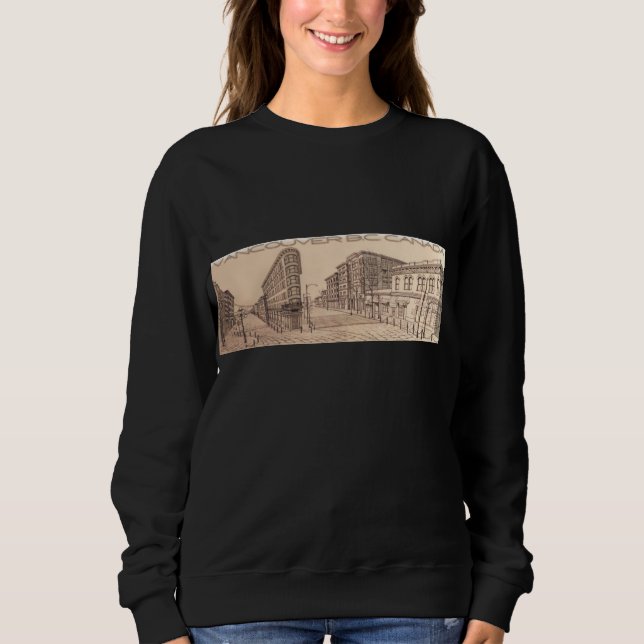 Camiseta Souvenir de Vancouver Camisola Gastown Pe (Frente)