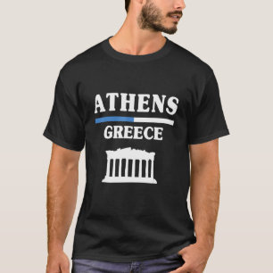 Camiseta Souvenir, Destino Turístico de Atenas
