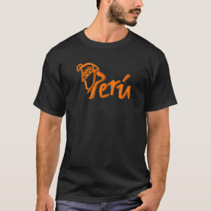 Camiseta Souvenir do Peru para homens mulheres 5