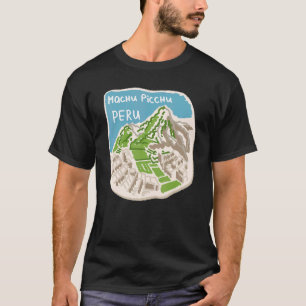 Camiseta Souvenir peruano para homens 4