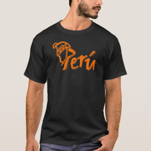 Camiseta Souvenir peruano para homens e mulheres 5