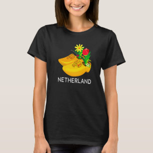 Camiseta Souvenirs De Dutch Woodland Clogs Dutch Souve