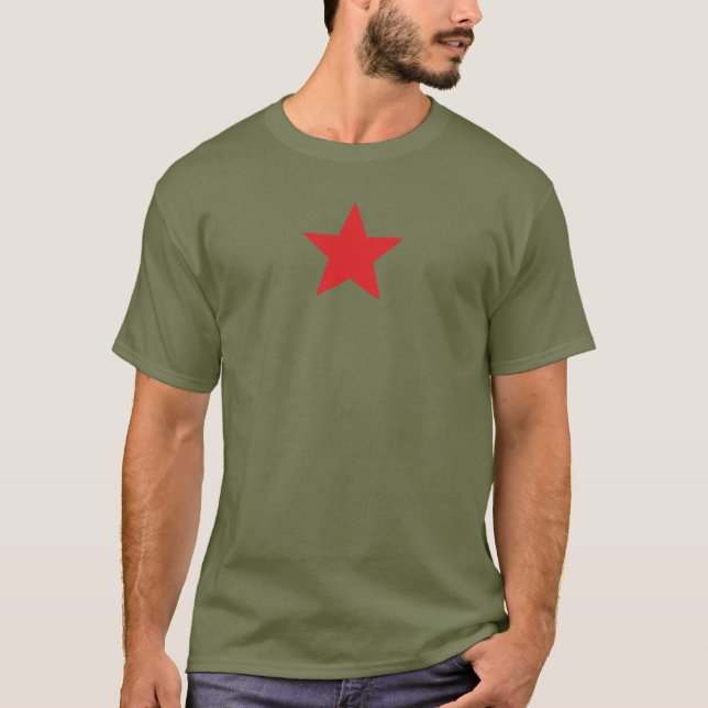 Camiseta Soviet Army Red Star (Frente)